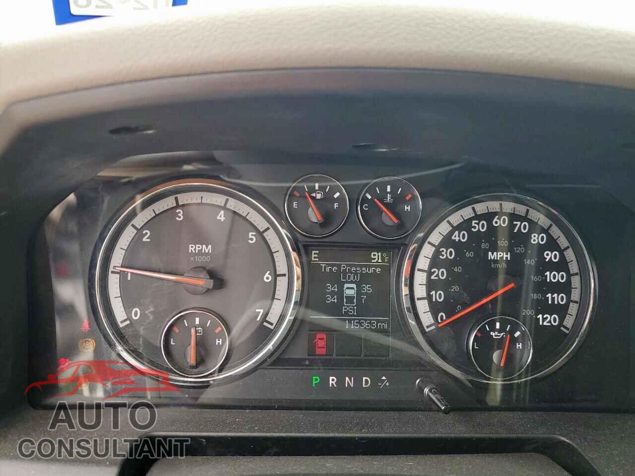 DODGE RAM 1500 2012 - 1C6RD6GT1CS109016