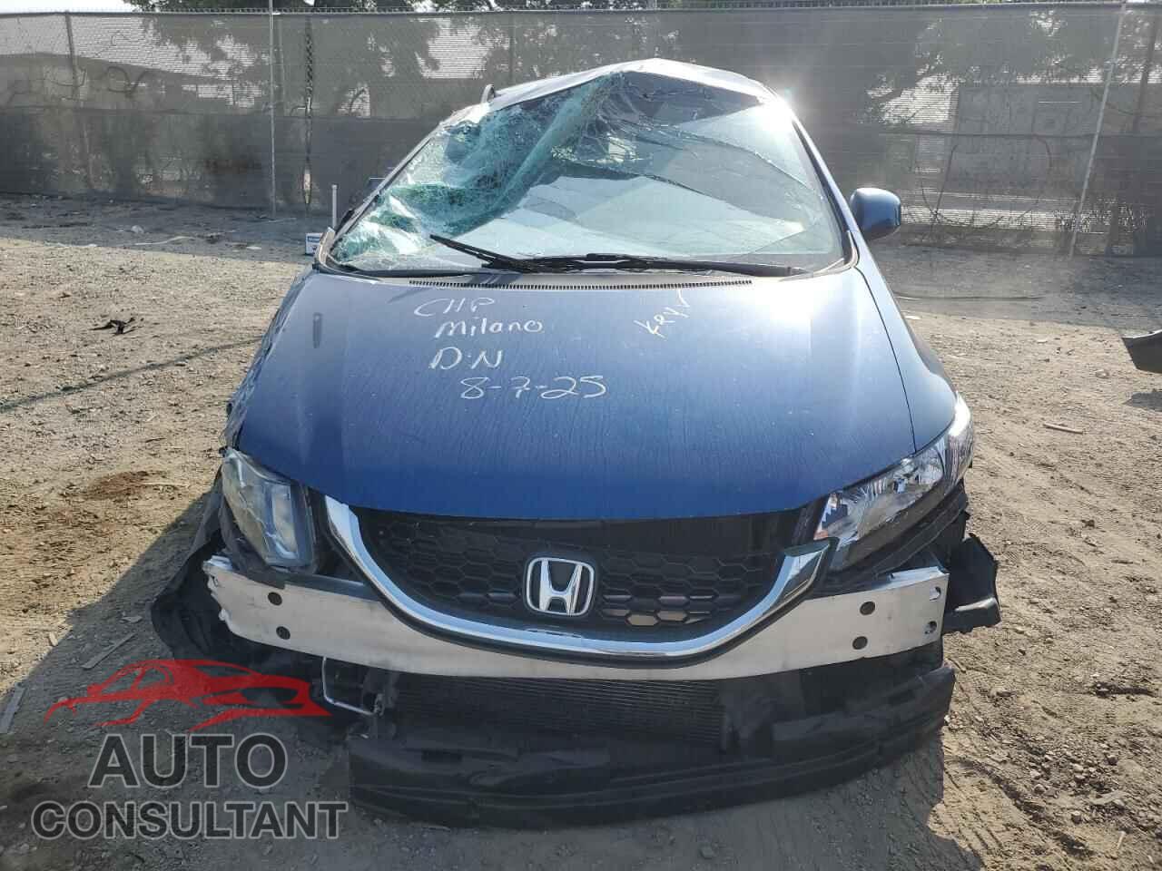 HONDA CIVIC 2013 - 19XFB2F58DE214847