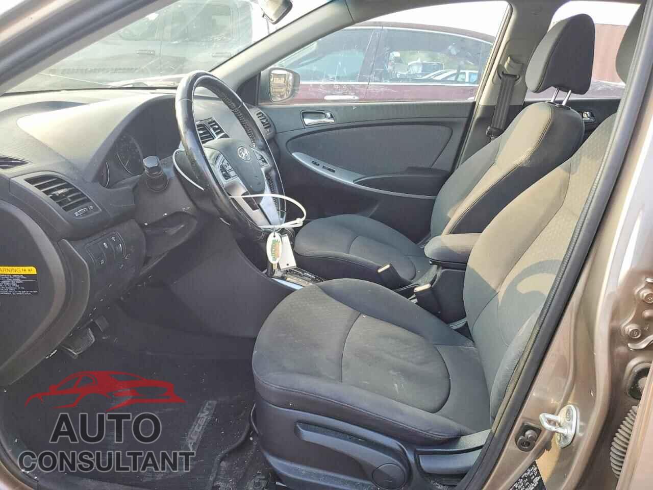 HYUNDAI ACCENT 2014 - KMHCU5AE9EU171057