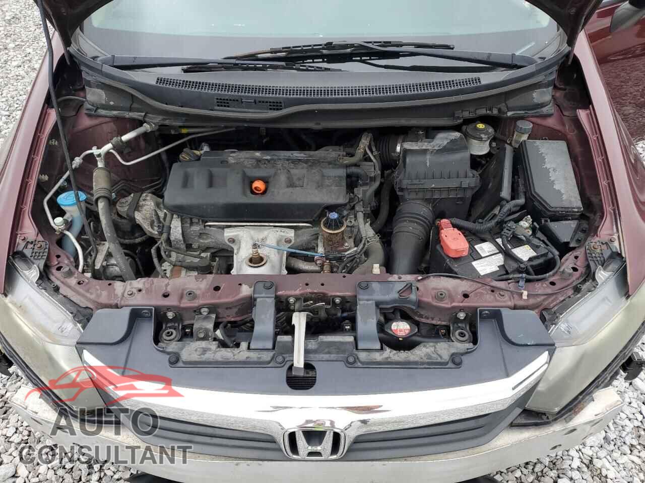 HONDA CIVIC 2012 - 19XFB2E55CE035360