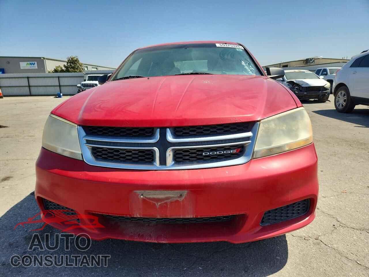 DODGE AVENGER 2013 - 1C3CDZAB0DN637313