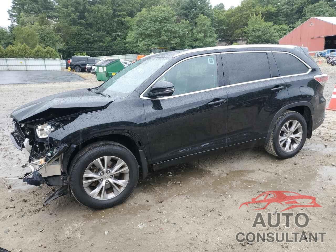 TOYOTA HIGHLANDER 2015 - 5TDJKRFH4FS192772