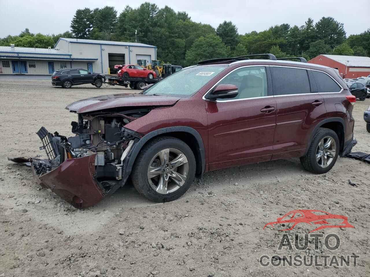 TOYOTA HIGHLANDER 2018 - 5TDDZRFH1JS827805