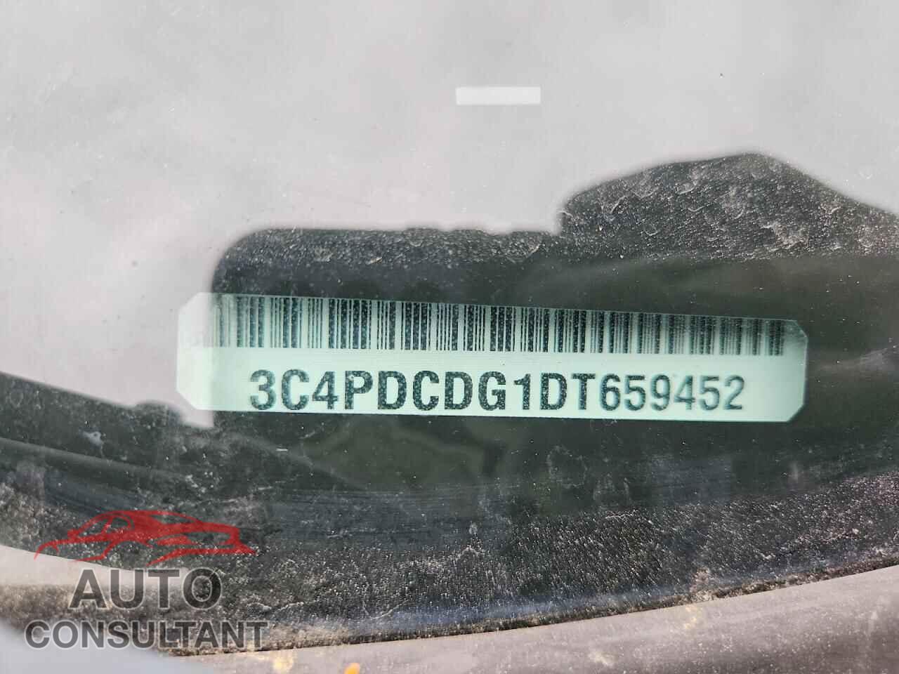 DODGE JOURNEY 2013 - 3C4PDCDG1DT659452