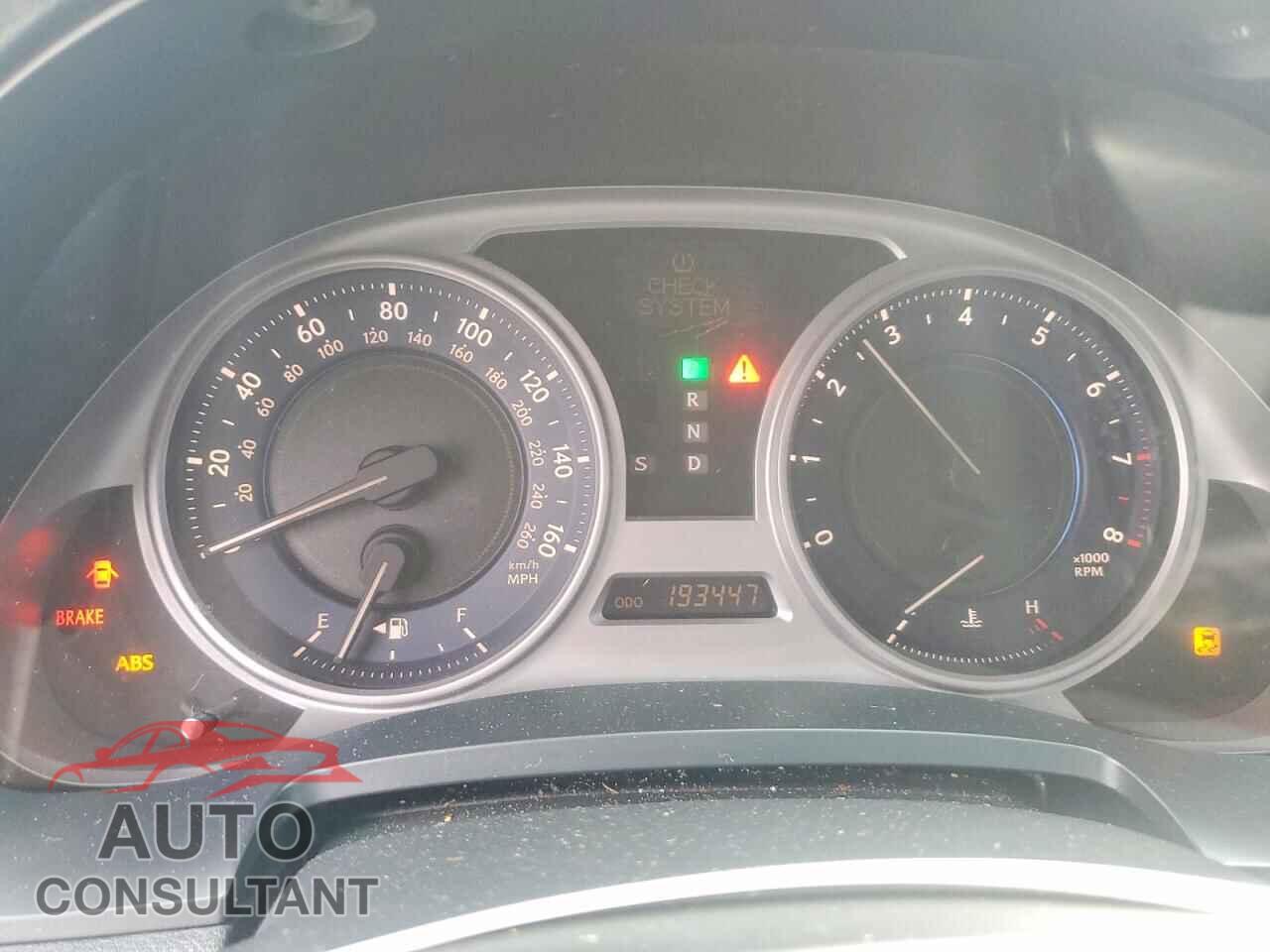 LEXUS IS 2009 - JTHBK262595094981