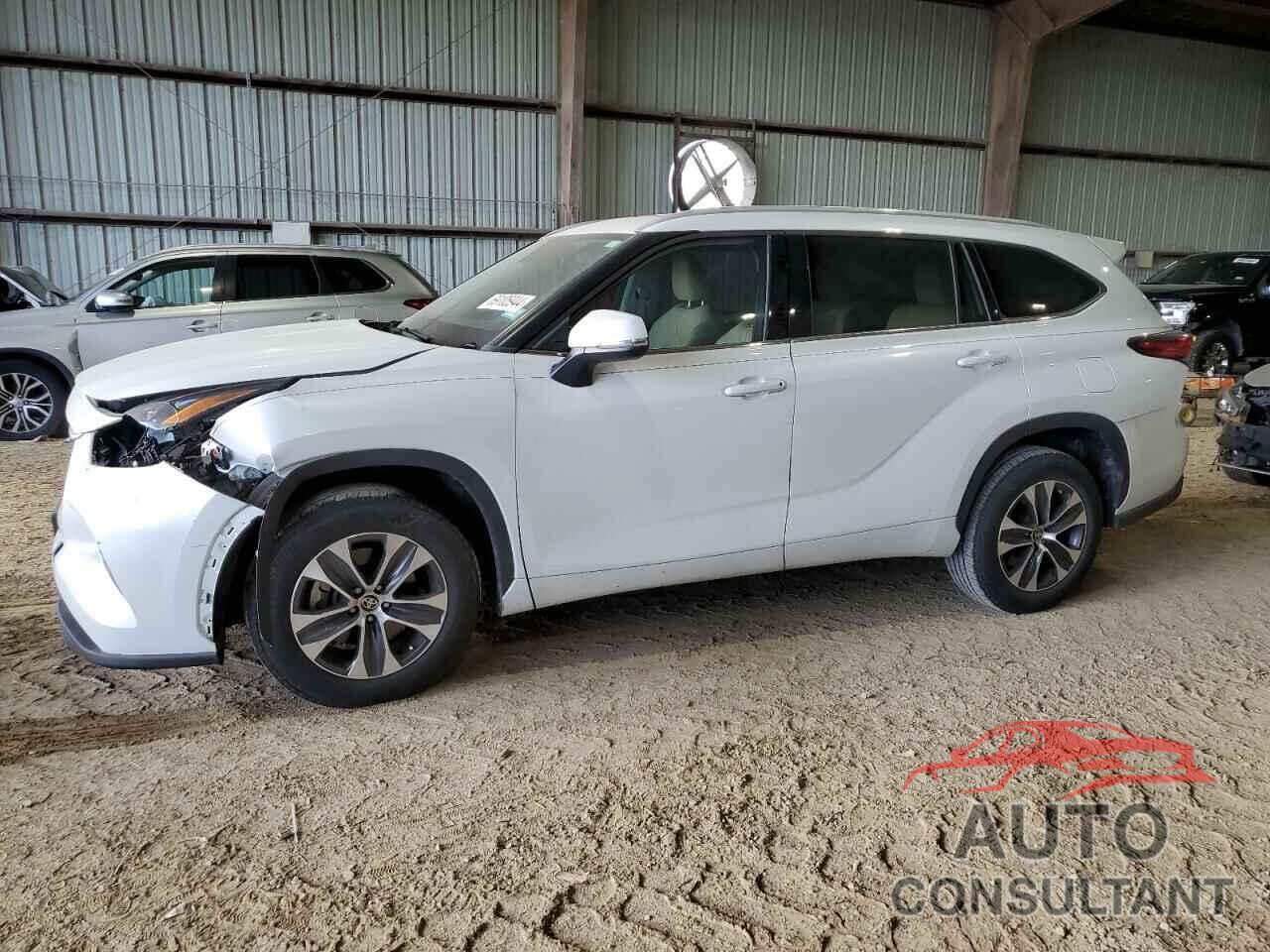 TOYOTA HIGHLANDER 2022 - 5TDGZRAHXNS093756