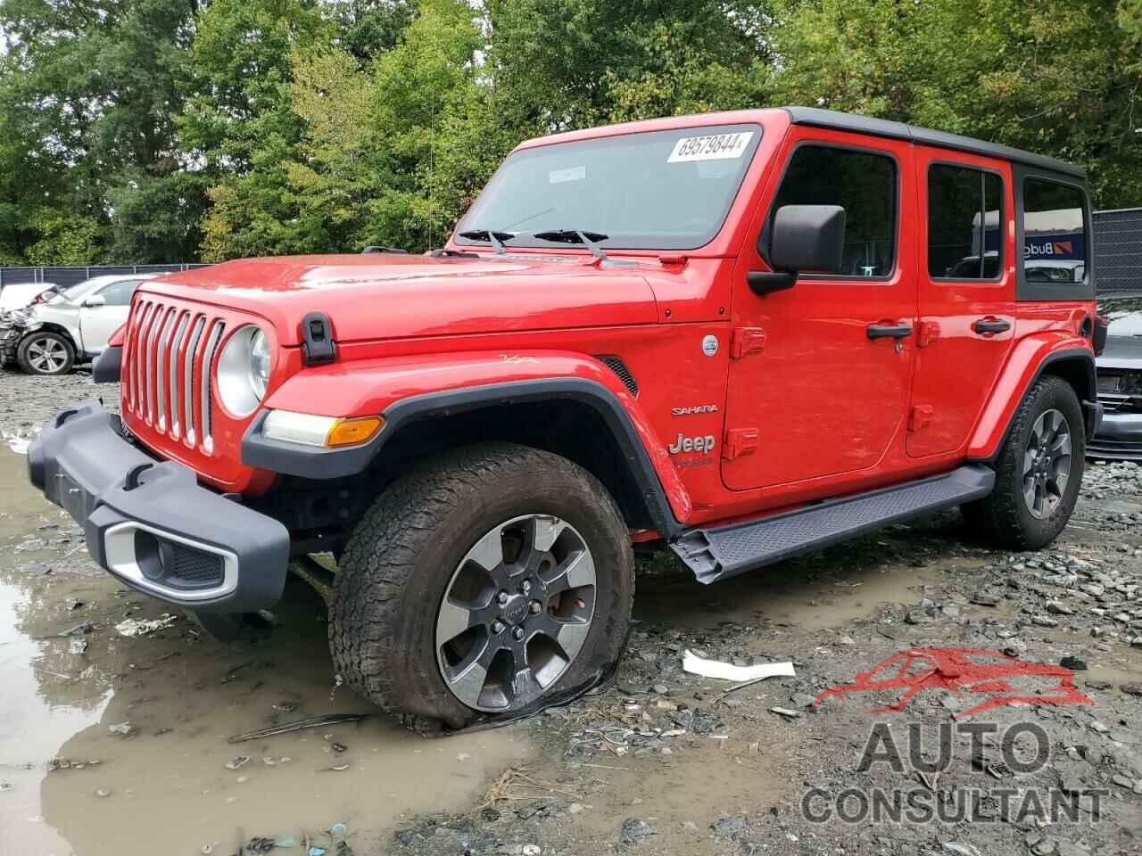 JEEP WRANGLER 2018 - 1C4HJXEG3JW102633