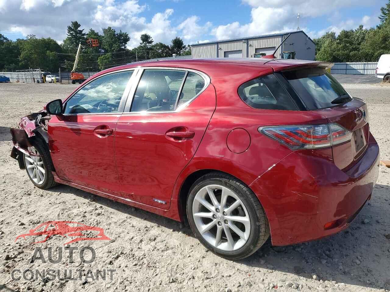 LEXUS CT 200 2011 - JTHKD5BH8B2030155