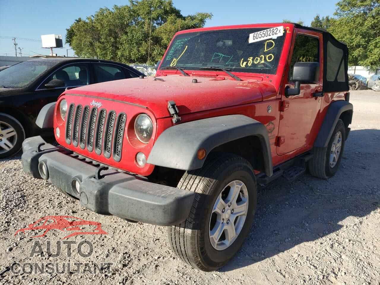 JEEP WRANGLER 2017 - 1C4AJWAG2HL680820