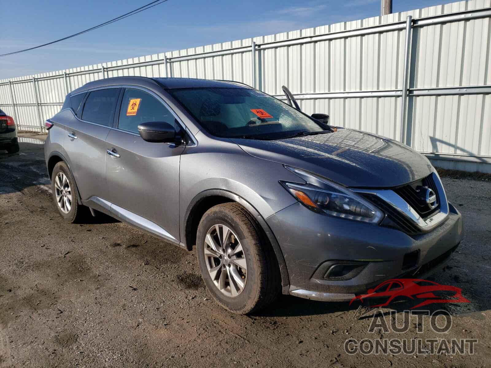 NISSAN MURANO 2018 - 5N1AZ2MG1JN133217