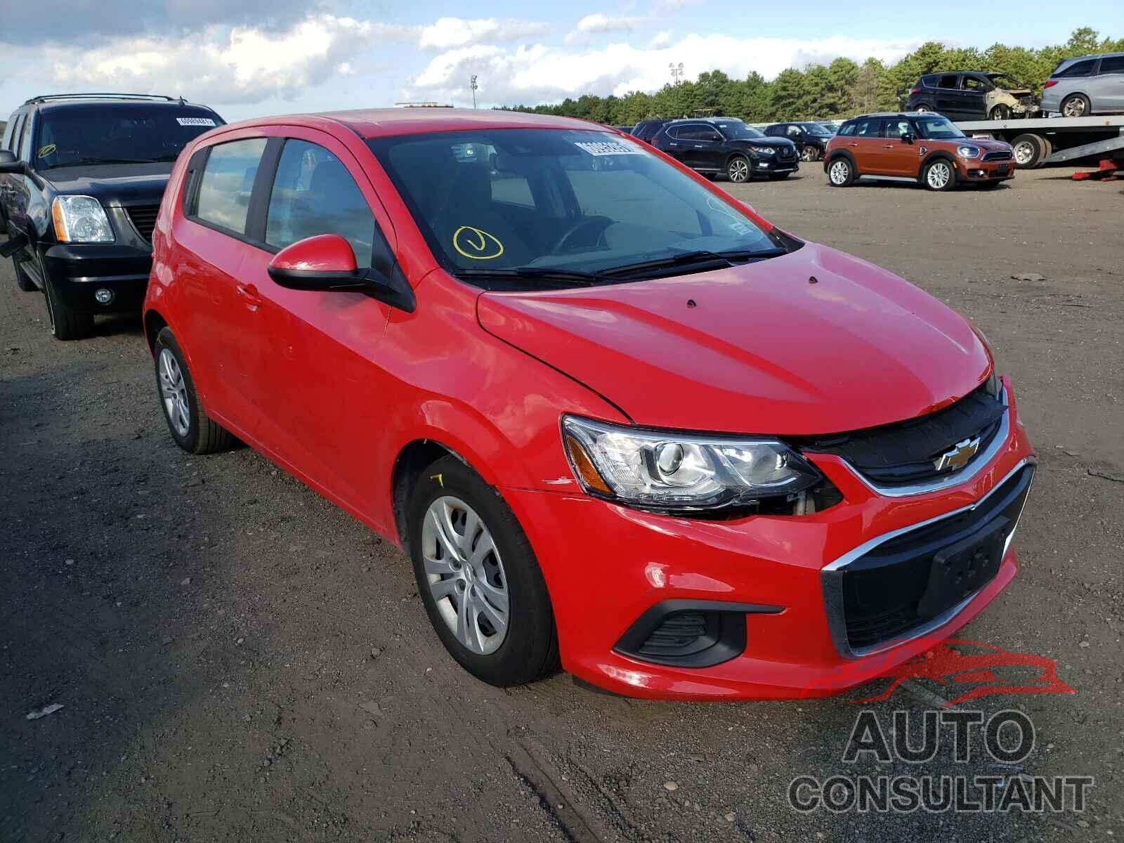 CHEVROLET SONIC 2020 - 1G1JG6SB4L4132024