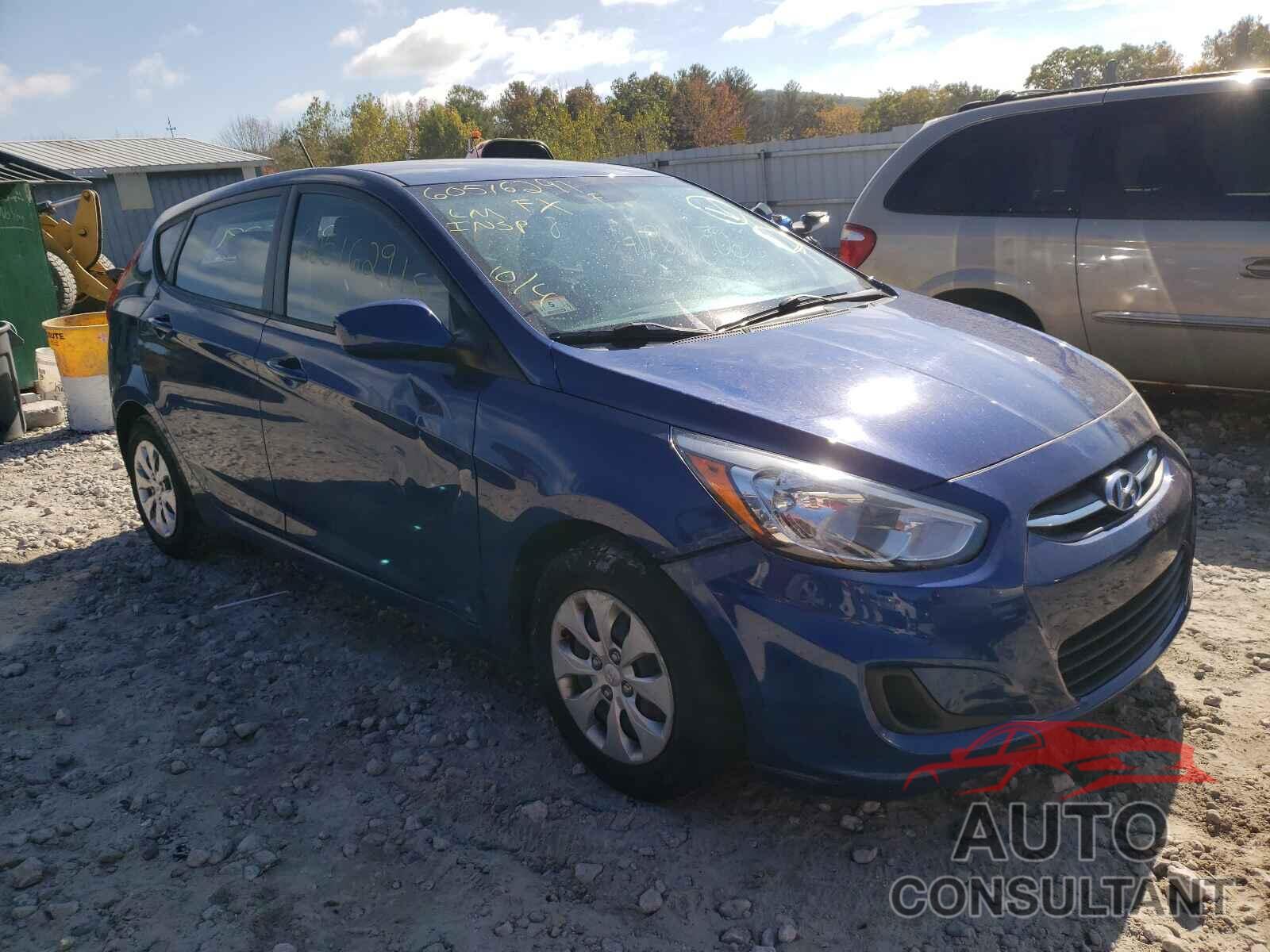 HYUNDAI ACCENT 2016 - KMHCT5AE0GU256892
