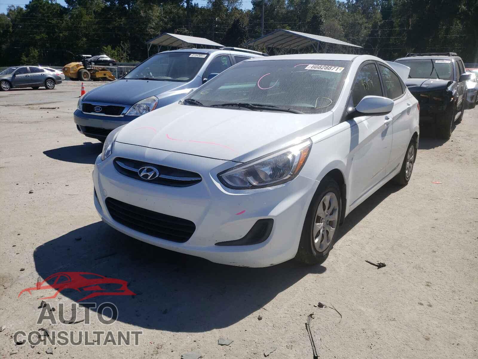 HYUNDAI ACCENT 2016 - KMHCT4AE8GU080586