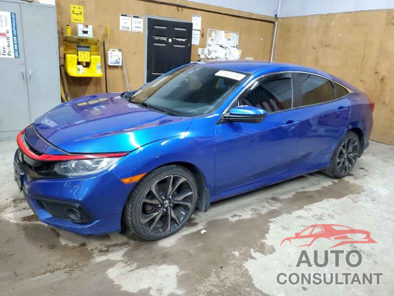 HONDA CIVIC 2019 - 2HGFC2F83KH560265