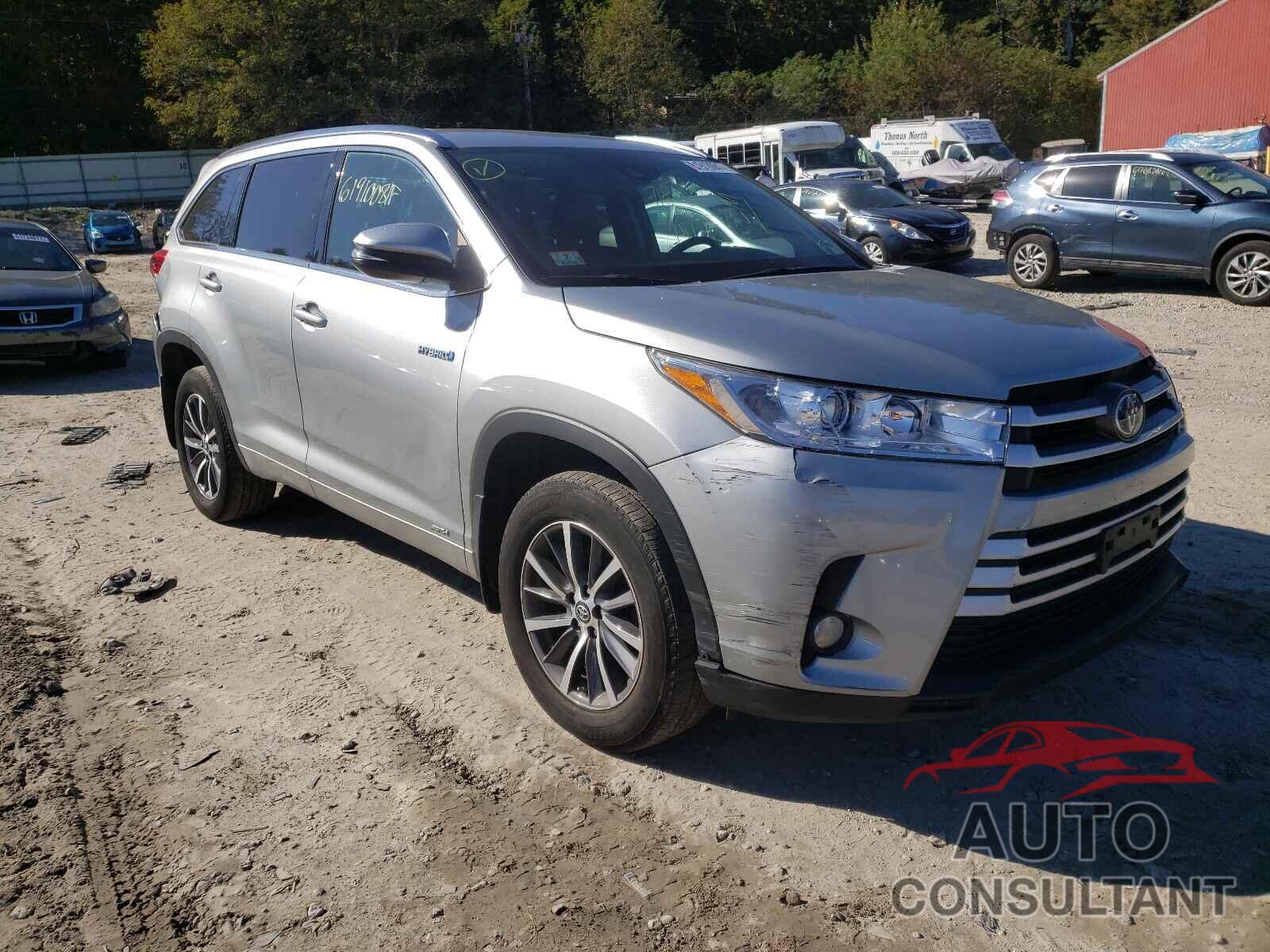 TOYOTA HIGHLANDER 2017 - 5TDJGRFH7HS023625
