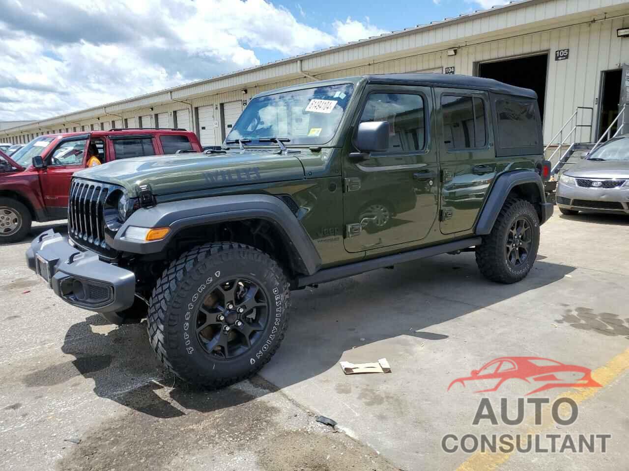 JEEP WRANGLER 2022 - 1C4HJXDG3NW218213