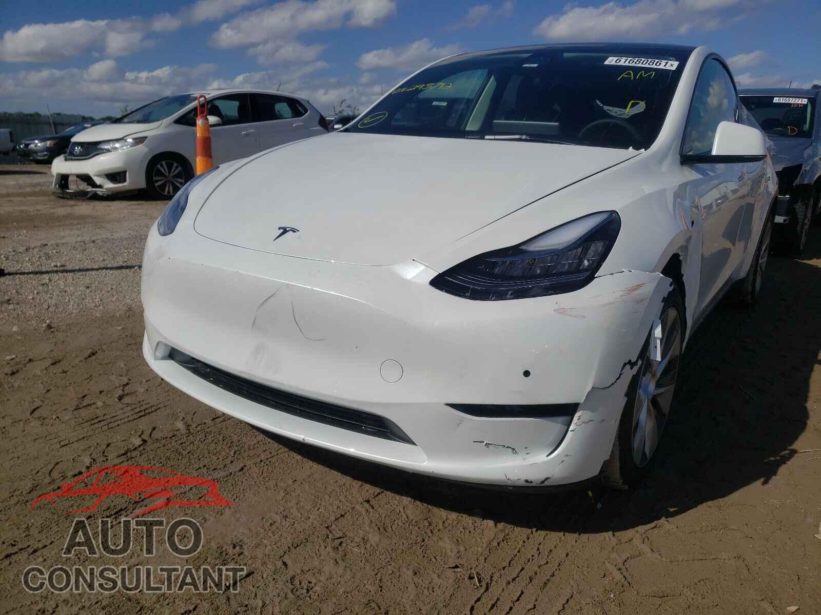 TESLA MODEL Y 2021 - 5YJYGDEE8MF193712