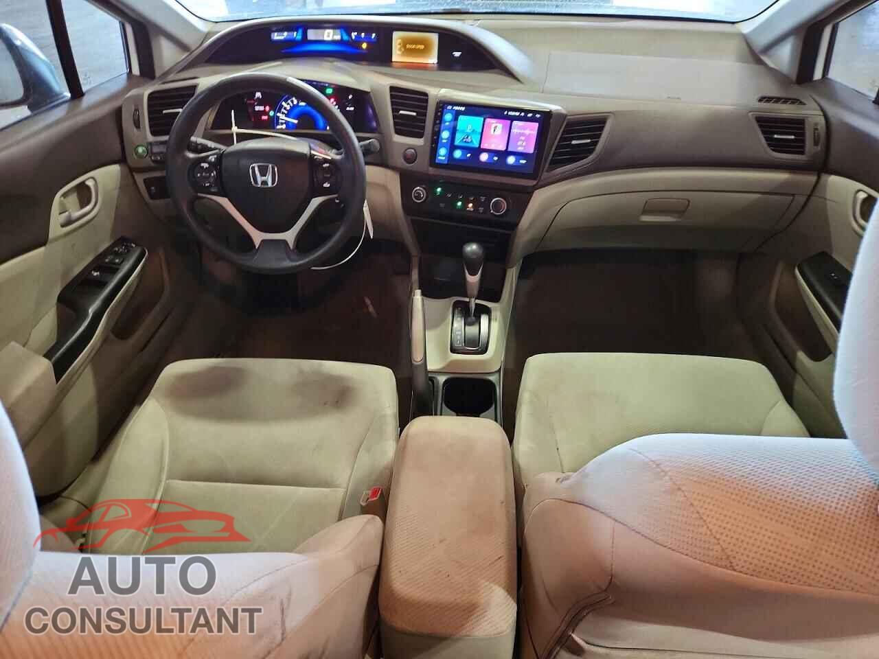 HONDA CIVIC 2012 - 19XFB2F55CE096030