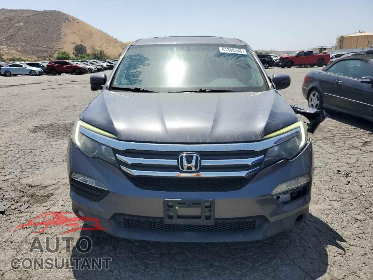 HONDA PILOT 2017 - 5FNYF5H54HB031750