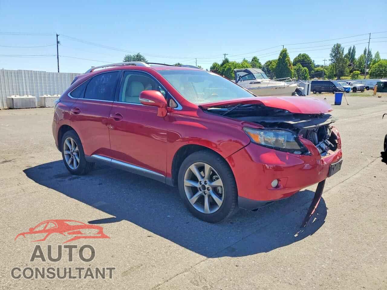 LEXUS RX350 2012 - 2T2BK1BA7CC148652