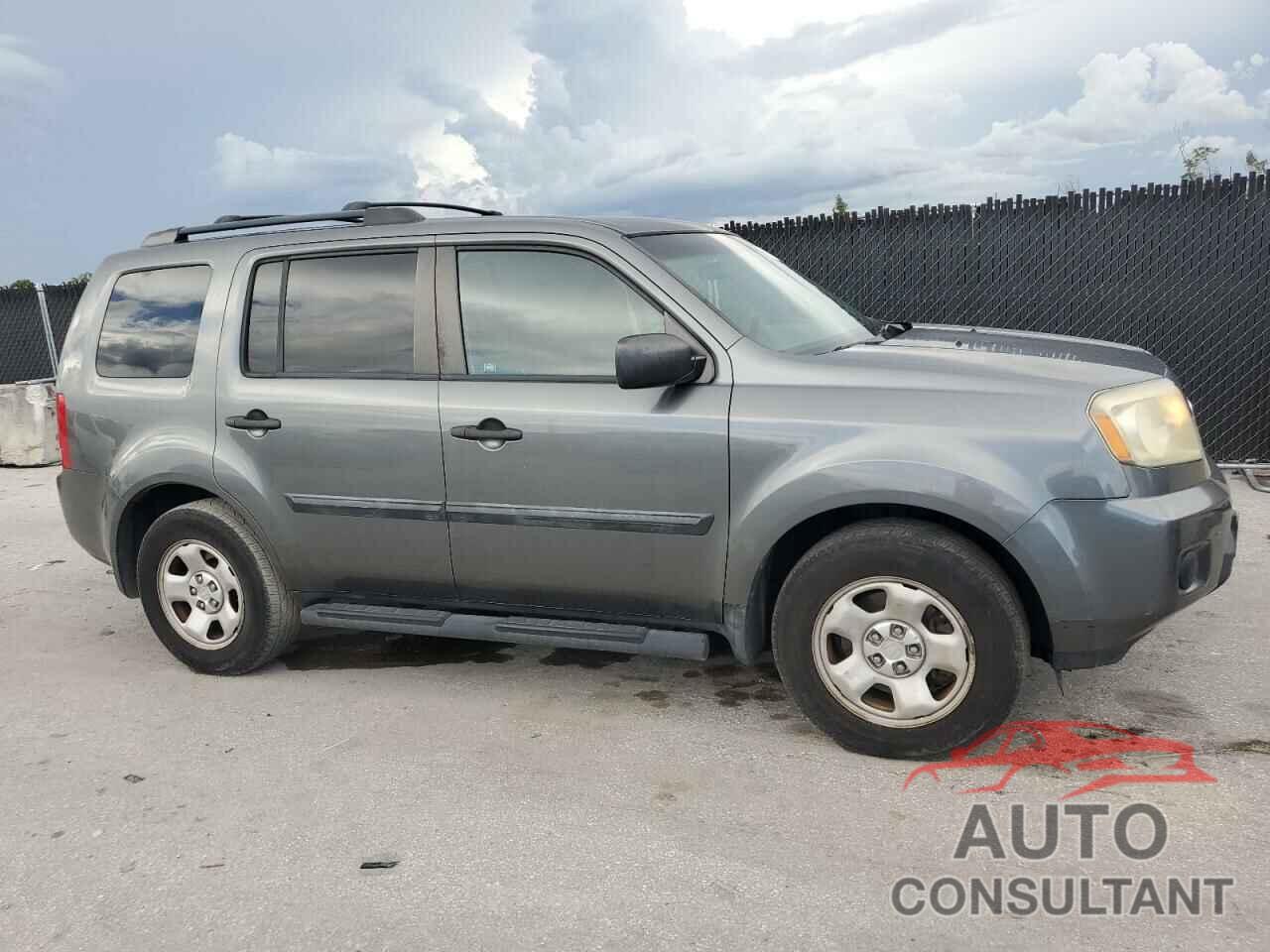 HONDA PILOT 2011 - 5FNYF3H20BB027910