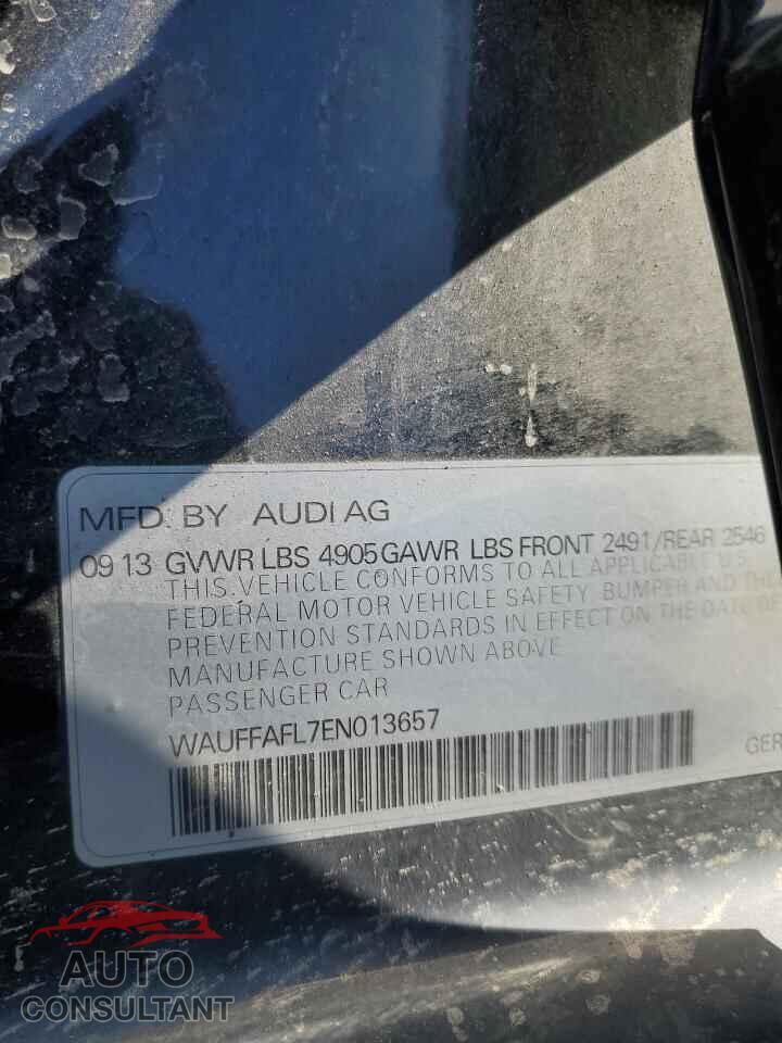 AUDI A4 2014 - WAUFFAFL7EN013657
