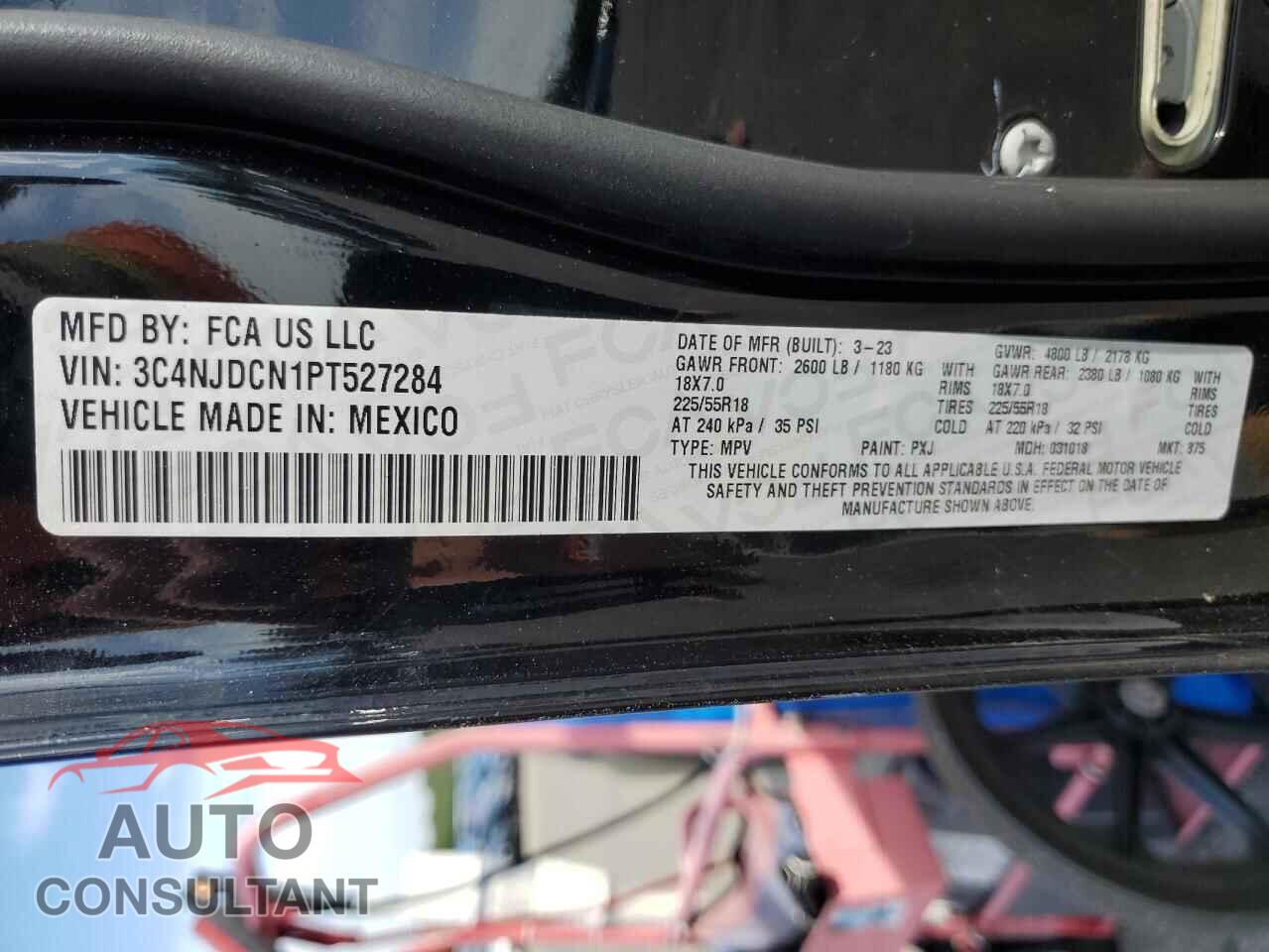 JEEP COMPASS 2023 - 3C4NJDCN1PT527284