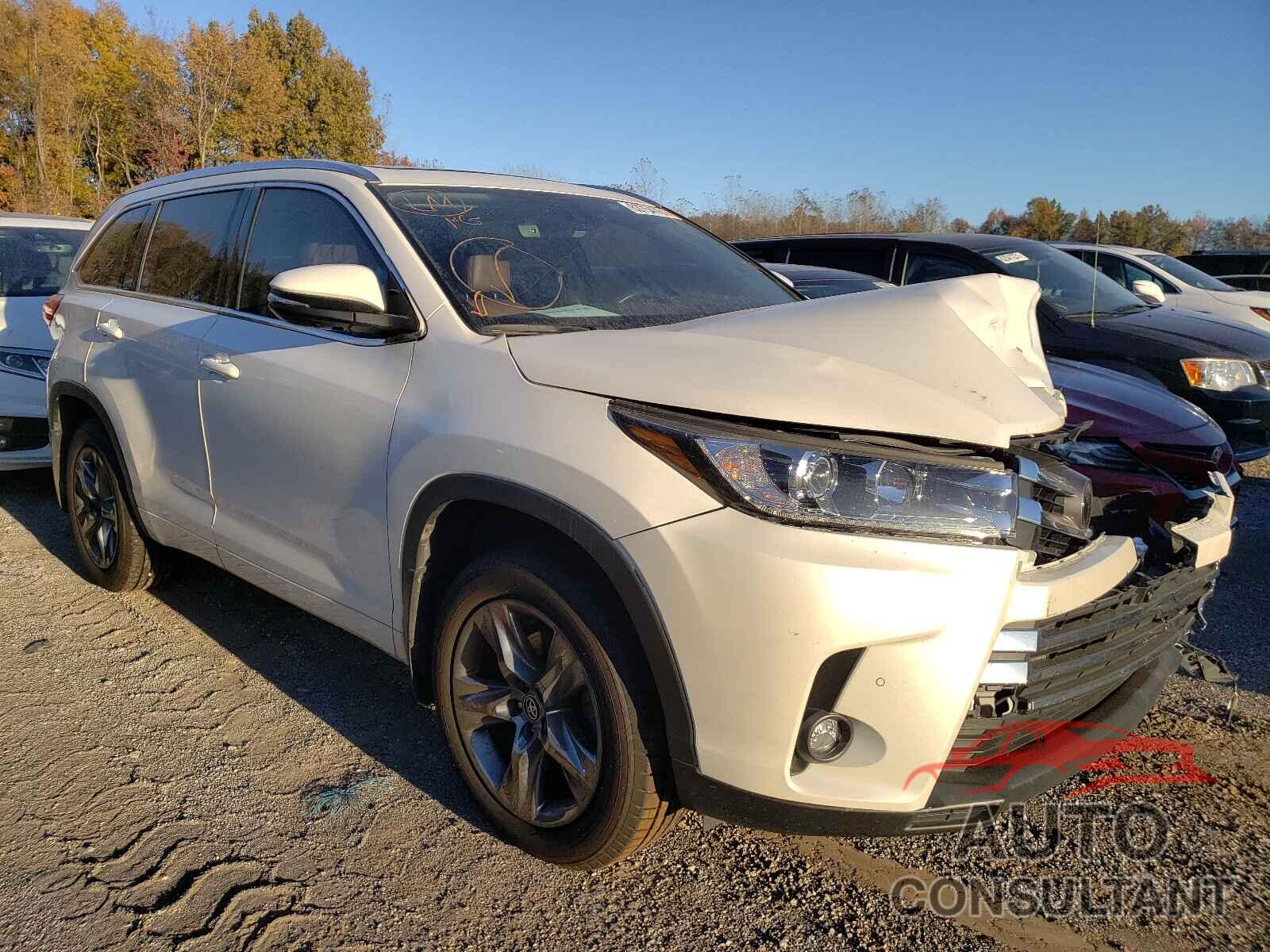 TOYOTA HIGHLANDER 2019 - 5TDDZRFH6KS934561