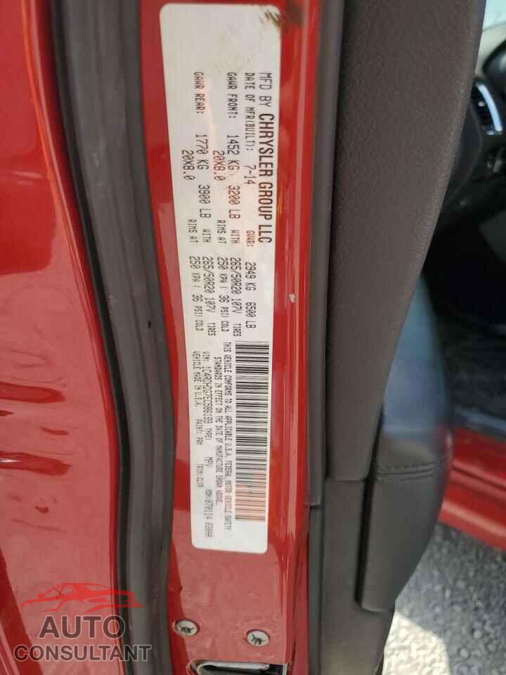 DODGE DURANGO 2014 - 1C4RDHDG7EC586199