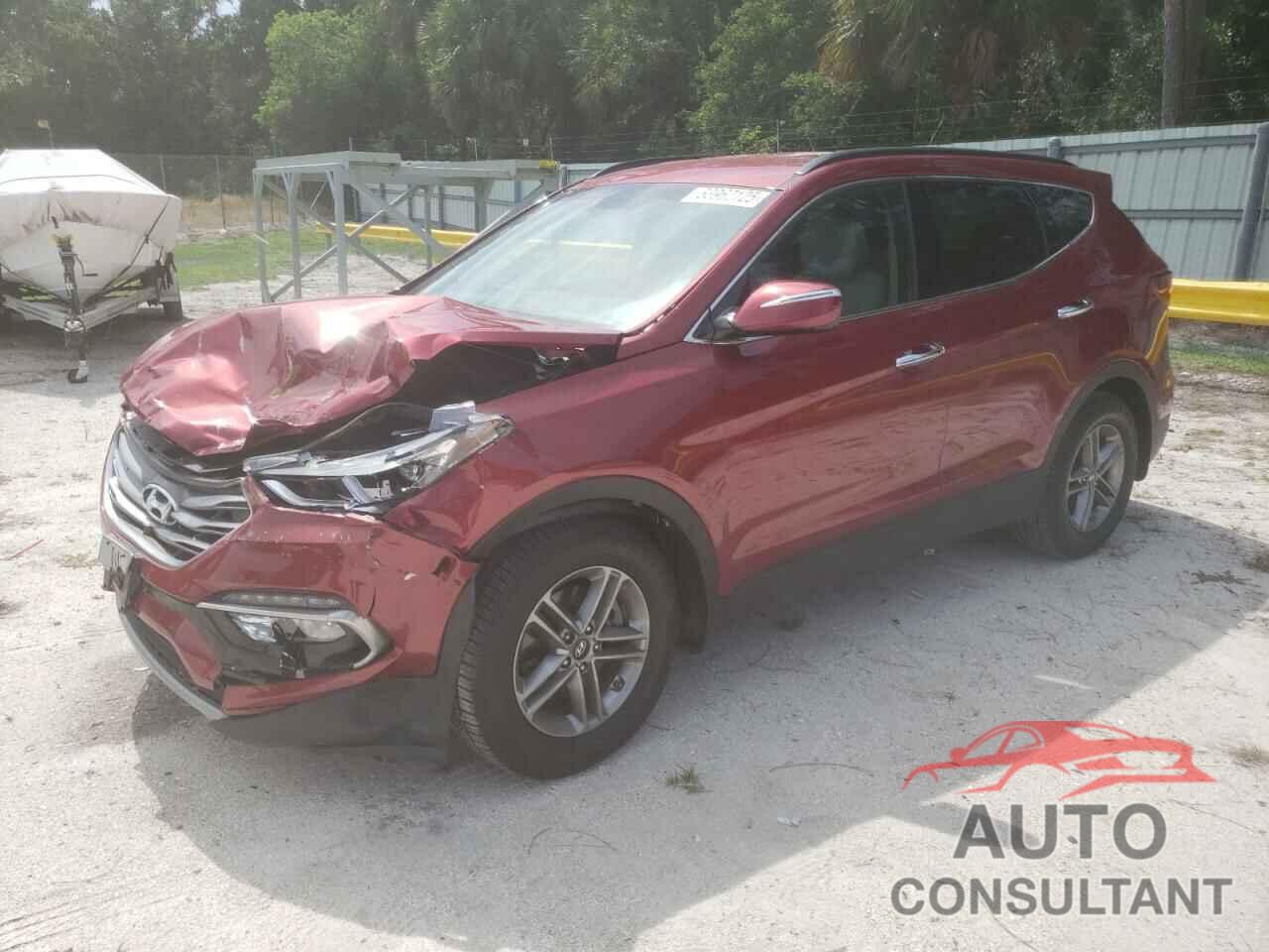 HYUNDAI SANTA FE 2018 - 5XYZU3LB4JG508929