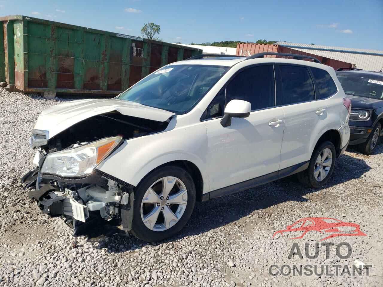 SUBARU FORESTER 2015 - JF2SJAHCXFH472194