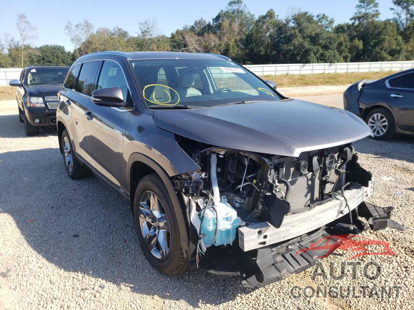 TOYOTA HIGHLANDER 2019 - 5TDDGRFH7KS055818