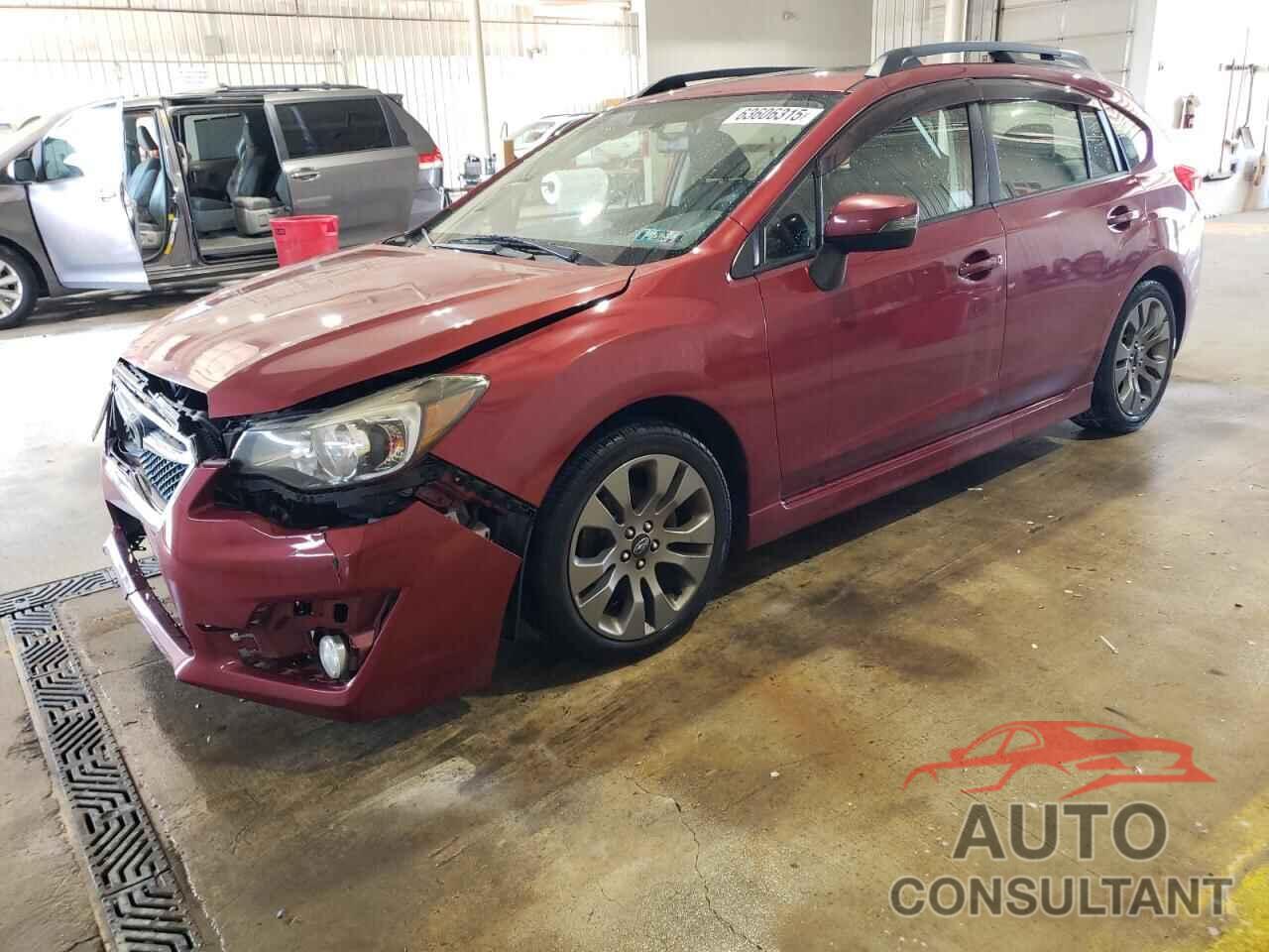 SUBARU IMPREZA 2015 - JF1GPAU65FH257248