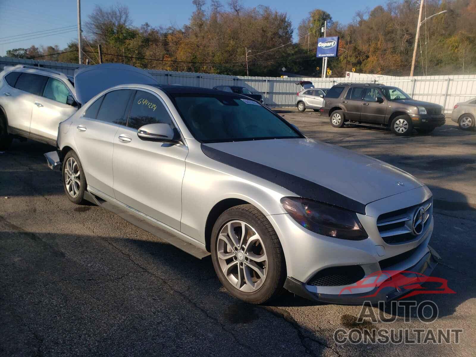 MERCEDES-BENZ C-CLASS 2016 - 55SWF4KB9GU141058