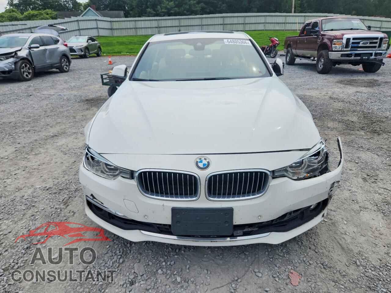 BMW 3 SERIES 2016 - WBA8E3G56GNU00419