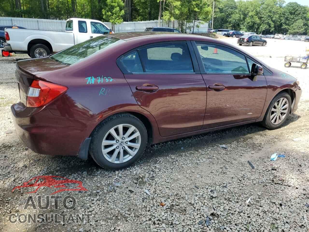 HONDA CIVIC 2012 - 2HGFB2F52CH515490
