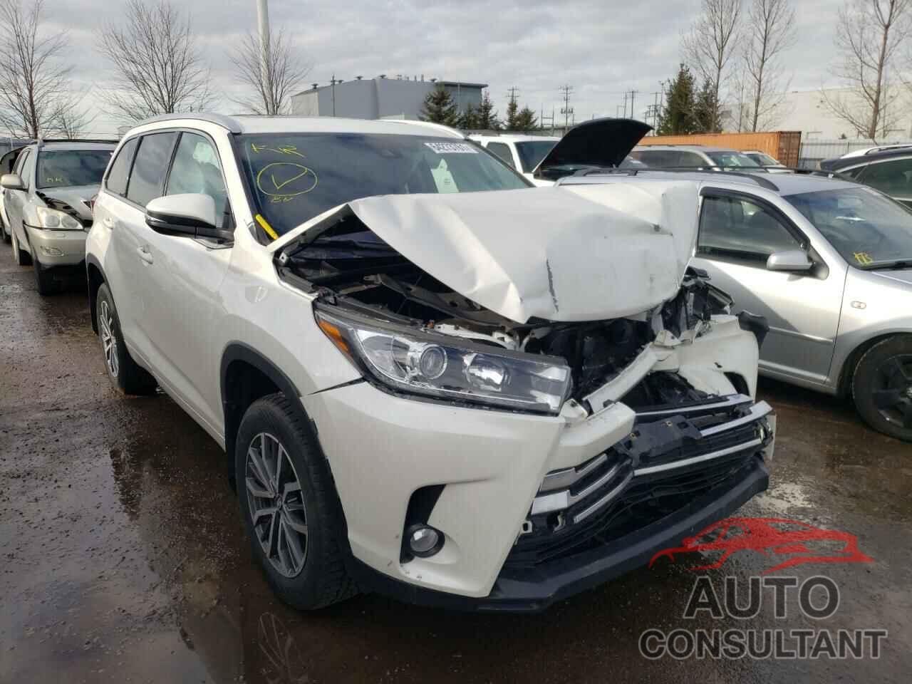 TOYOTA HIGHLANDER 2018 - 5TDJZRFH3JS524026