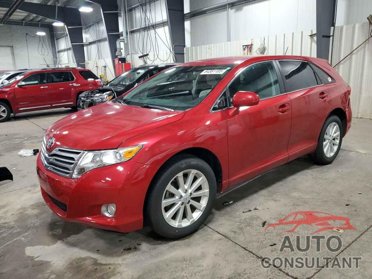 TOYOTA VENZA 2012 - 4T3ZA3BB1CU061071