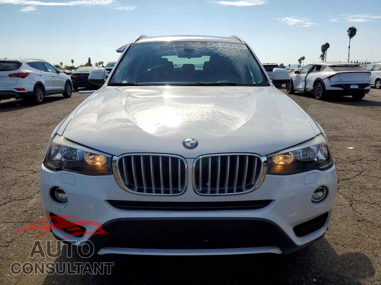 BMW X3 2017 - 5UXWZ7C57H0V85640