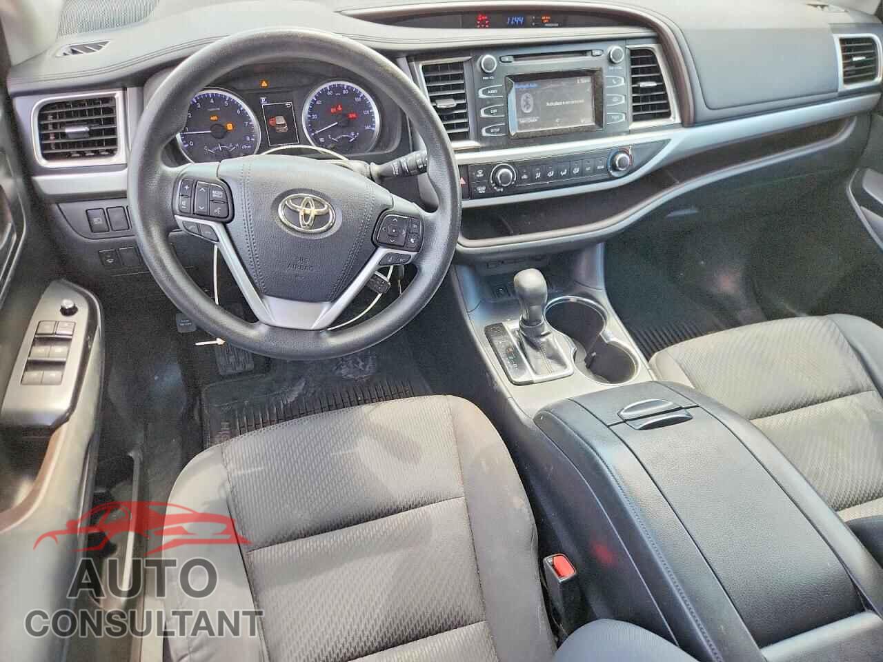 TOYOTA HIGHLANDER 2018 - 5TDZZRFH4JS254095