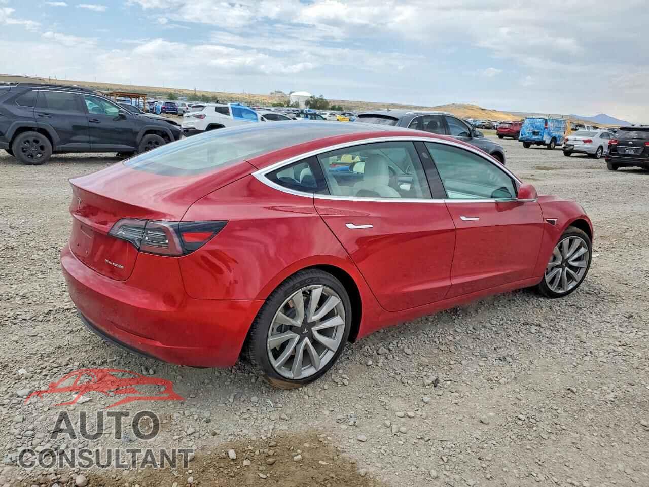 TESLA MODEL 3 2018 - 5YJ3E1EB6JF135162