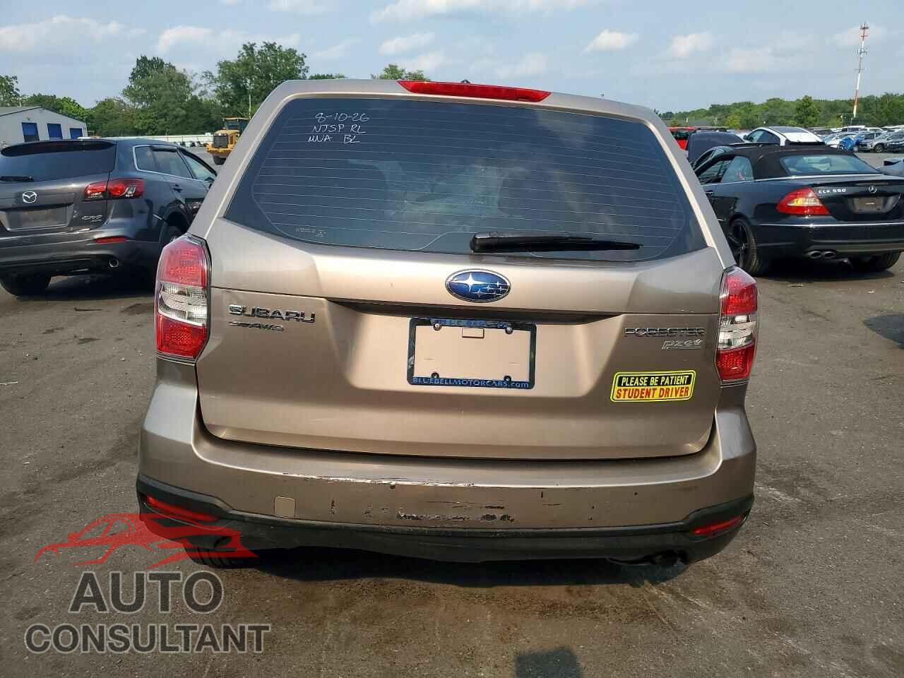 SUBARU FORESTER 2014 - JF2SJAAC2EH508758