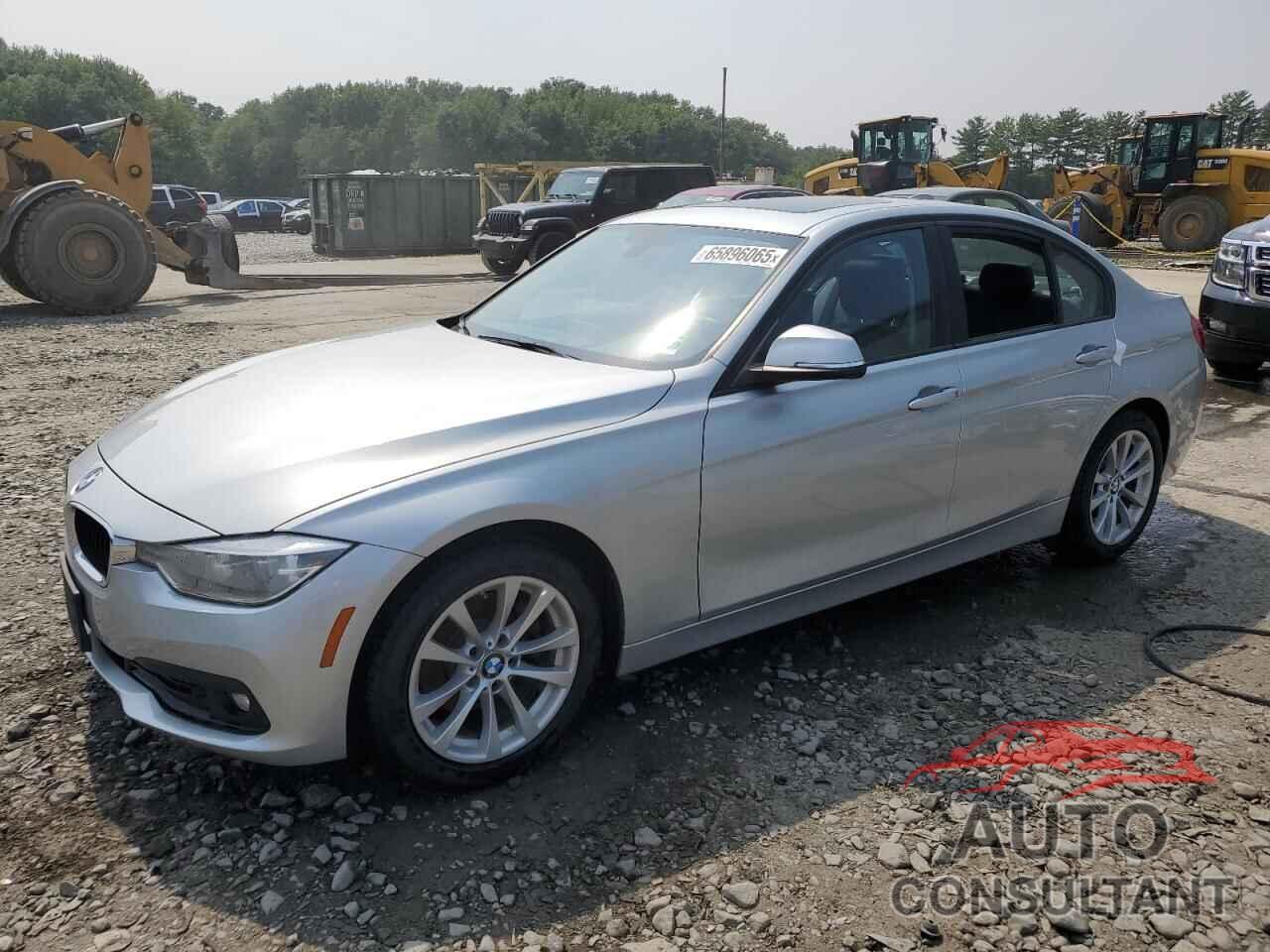 BMW 3 SERIES 2018 - WBA8A3C55JA489433