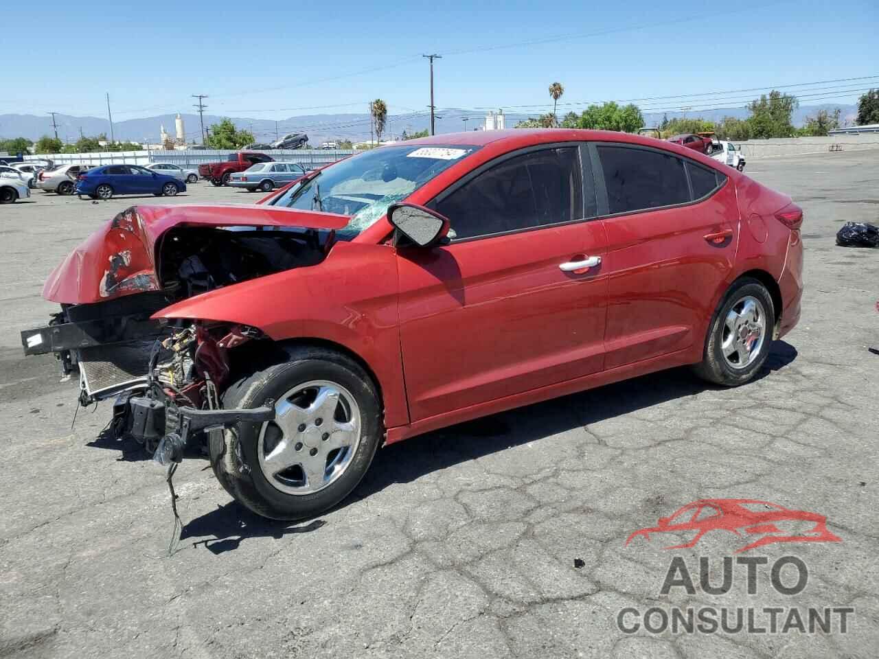 HYUNDAI ELANTRA 2018 - 5NPD84LF6JH221592