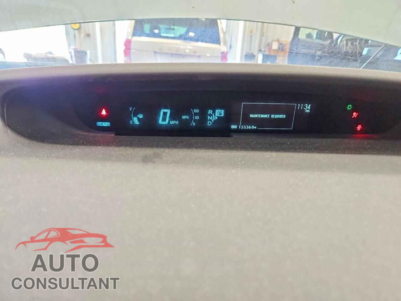 TOYOTA PRIUS 2012 - JTDKN3DU5C1612346