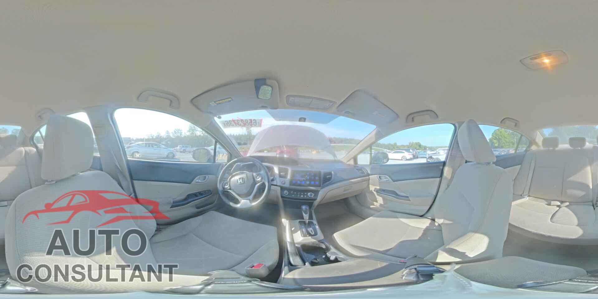 HONDA CIVIC 2012 - 19XFB2F54CE107910