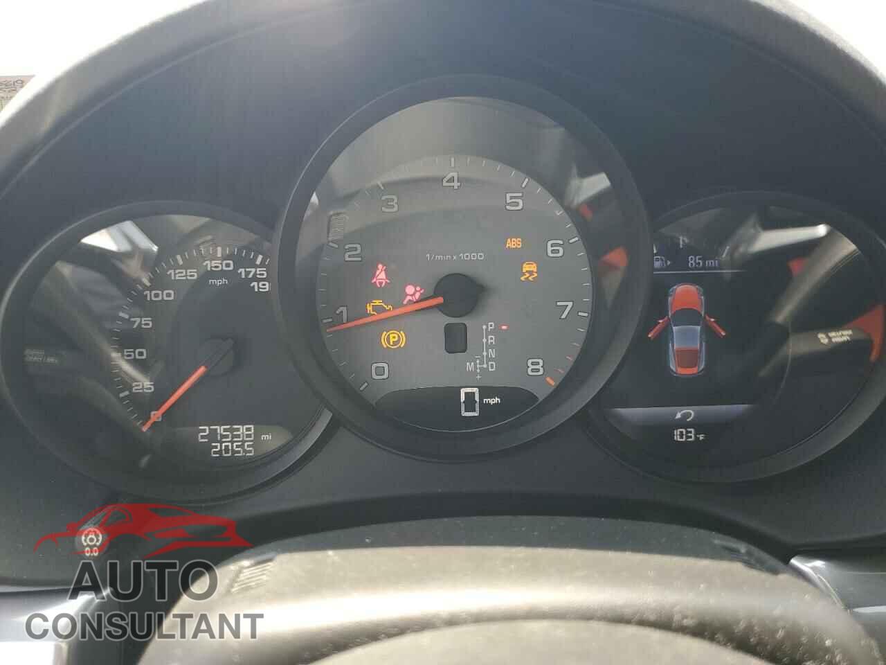 PORSCHE CAYMAN 2017 - WP0AB2A80HS285619