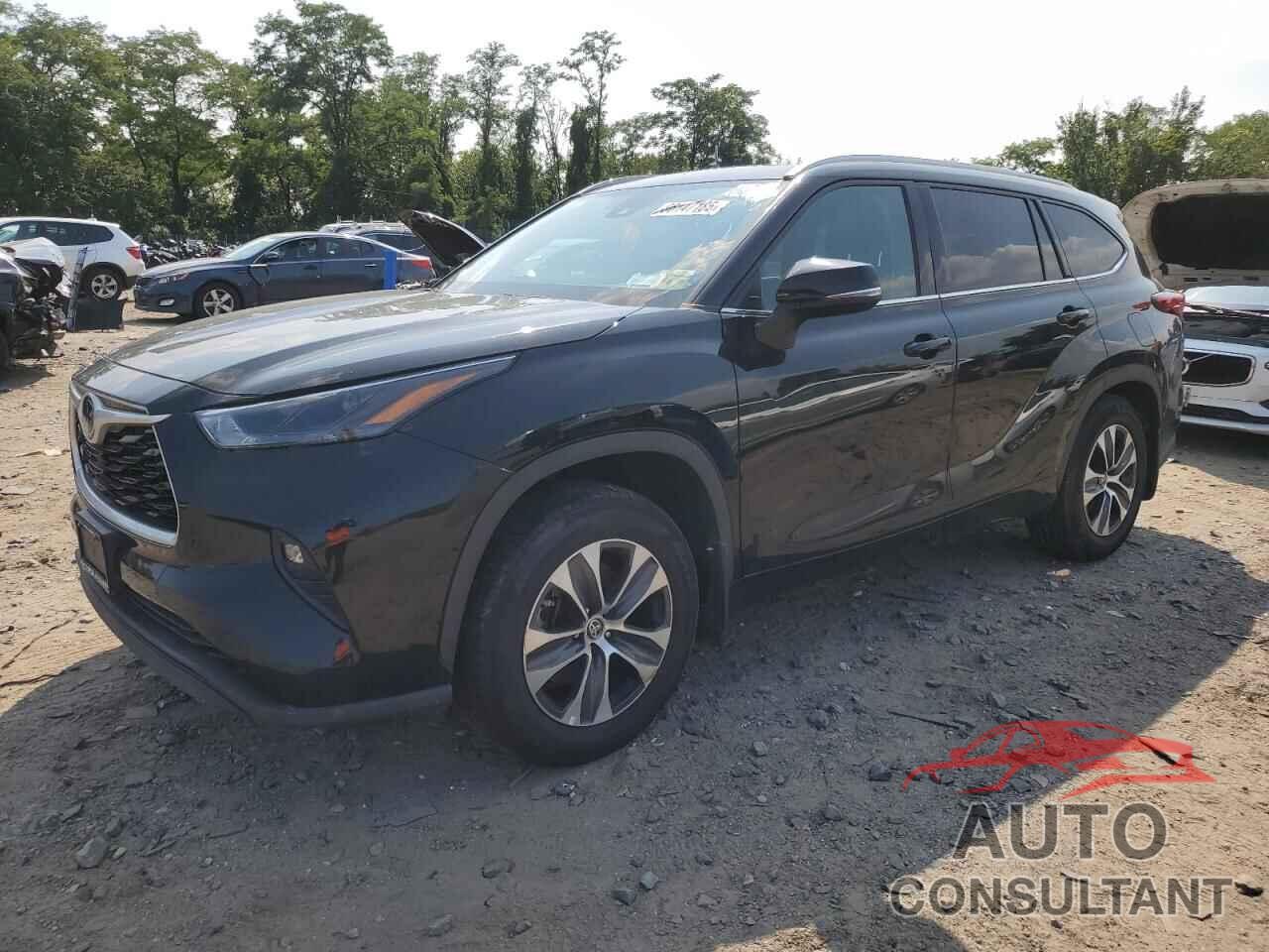 TOYOTA HIGHLANDER 2022 - 5TDGZRBH6NS567328