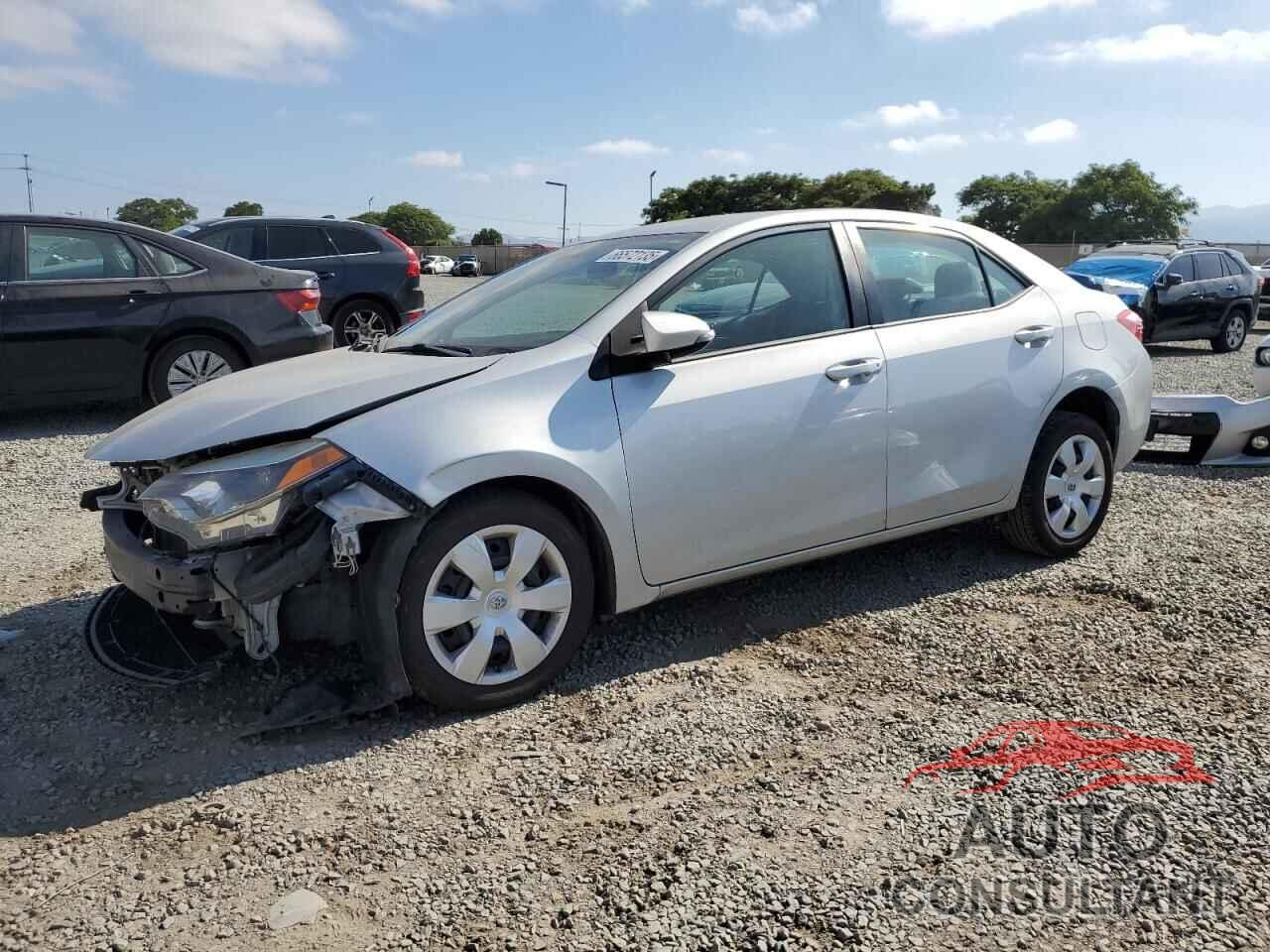 TOYOTA COROLLA 2016 - 2T1BURHE3GC621878