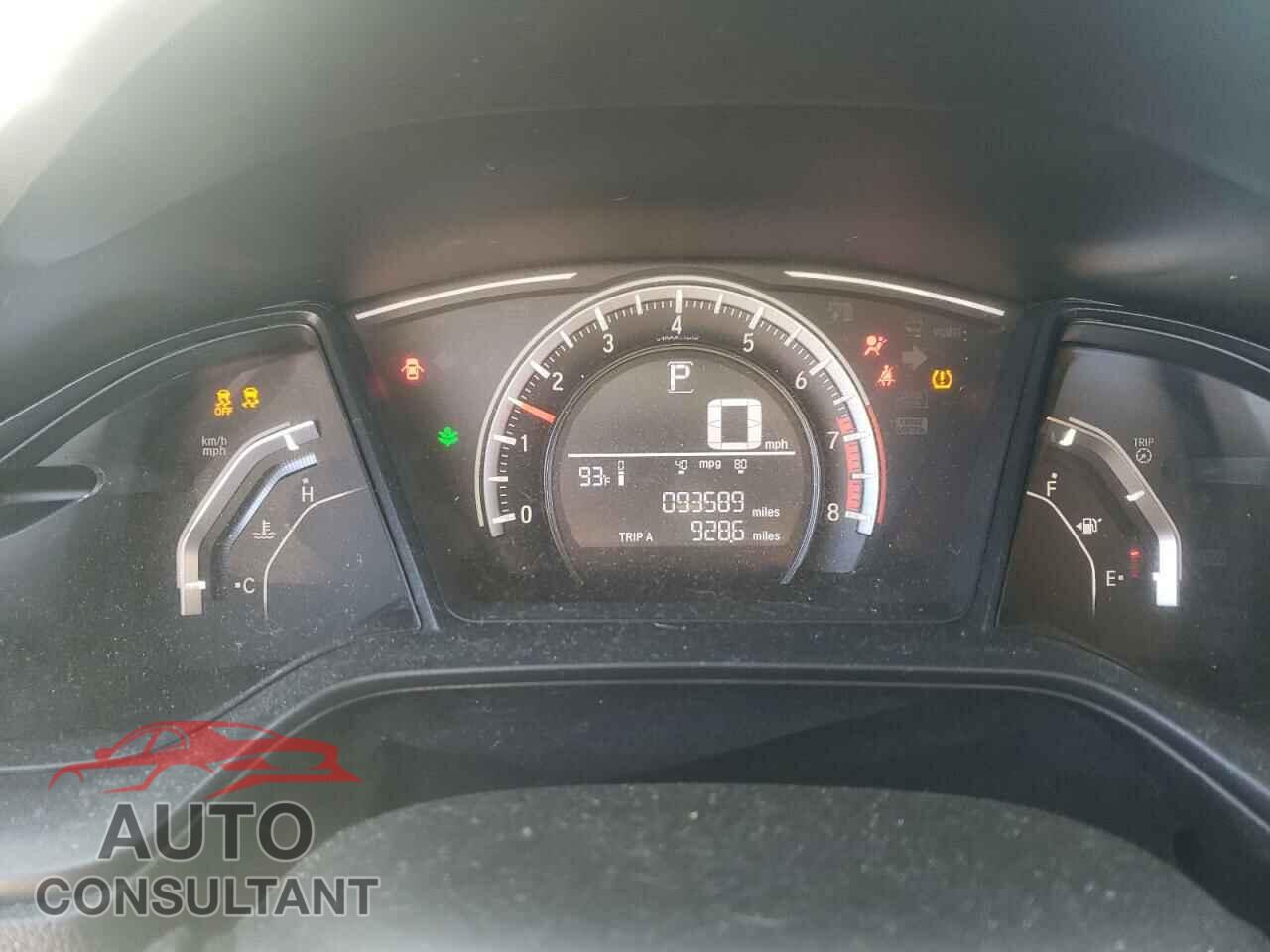 HONDA CIVIC 2017 - 19XFC2F54HE224472